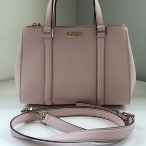 Kate Spade Pink Leather Shoulder Crossbody Bag